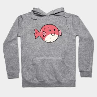 Cute Blowfish Doodle Hoodie